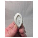 Avon White Ceramic Swan Measuring Spoons Set