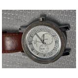 Super Techno Diamond Bezel Chronograph Watch