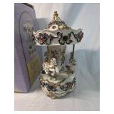 Musical Revolving Carousel Figurine