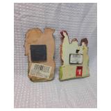 Rooster Garden Thermometer magnets