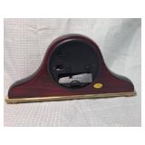 Mantel Clock with Gold Trim