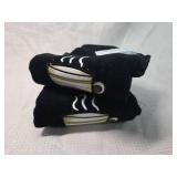 Black Kitchen Towels with Coffee Cup Design