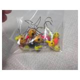 Multi-Color Ice Fishing Jig Heads