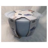 Edge 6-Piece Batter Bowl Set with Lids