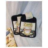 Coffee Theme Kitchen Towel Set