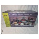 Gourmet Solutions 100-Piece Food Storage Container Set
