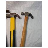 Set of 3 Claw Hammers - Mixed Brands