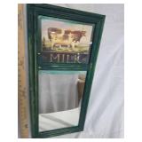 Decorative Milk Cow Mirror