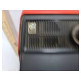 1970s General Electric Orange Portable TV