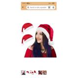 Red and White Christmas Santa Hat 2-Pack