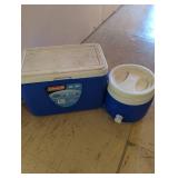 Coleman 28 Qt Cooler & Coleman Drink Cooler, 2 in this lot.
