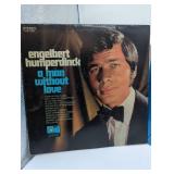 1960s LP Album Bundle of 2 - Engelbert Humperdinck & Eddie Fisher, vintage, used, as is.