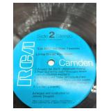 Leo Diamond & Orchestra, Dancing in the Dark with only 1 LP,  Ebb Tide LP, Henry Mancini LP. Vintage condition, as is.