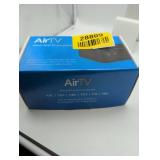 AirTV 25 Local Channel Streaming Device, appears unused in open box, included is box, cord, and start manual. As is.