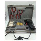 Allied Electronics Tool Kit with Multitester, turned on when tested, as is. See images.