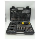 Drill and Driver Bit Set with Storage Case