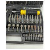 Drill and Driver Bit Set with Storage Case