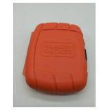 Black & Decker drill bits, screwdriver tips set in case. Missing 2 drill bits, see images.