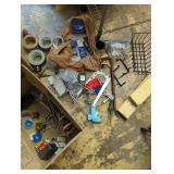 Box of Mixed Hardware and Tools Lot