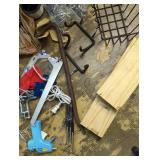 Box of Mixed Hardware and Tools Lot