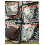 Lock Laces LOCK LACES (Elastic No Tie Shoelaces); 3 for boots, 3 for tennis shoes. All new in original packaging unopened.