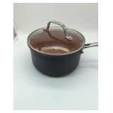 Gotham Steel Pro 3qt Saucepan with Lid