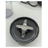 Faberware Drink Smoothie Blender, Model TSK-9348R with 4 cups, 2 lids, worked when tested. & Plastic BPA free pitcher.