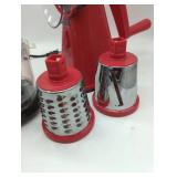 Proctor Silex Food Processor & Manual Rotary Grater Set