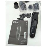 Self Care lot of 4: Braun Series 5513 Hair and Beard Trimmer Kit, Philips Norelco One Blade, Waterpik base & Set of Waterpiks, Philips Toothbrush charger base. 4 items in lot.