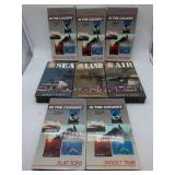 Military Aviation and WWII VHS Collection of 8 VHS, as is.