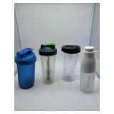 Lot of PUR Water Filter Pitcher, Shake Mixing cups, waterbottlwaterbottles & mugs. All used, as is condition, see images.