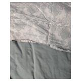 4 piece Hotel Style brand, King Size Paisley & Teal Sheets. 2 fitted sheets and 2 top sheets.