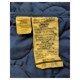 Blue and White Wedding-Ring-Quilt-Patterned Queen size blanket, MainStays