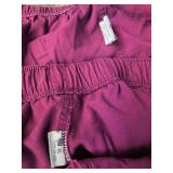 Dickies and Cherokee Medical Scrubs, 4 sets and 1 additional pant. All are 2XL shirts & XL pants. Sets appear in good condition. Burgandy set shows some stains, see images. As is, used.