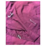 Dickies and Cherokee Medical Scrubs, 4 sets and 1 additional pant. All are 2XL shirts & XL pants. Sets appear in good condition. Burgandy set shows some stains, see images. As is, used.