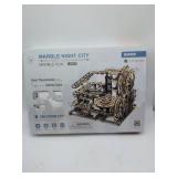 ROKR Marble Night City Mechanical Model Kit, partial assembly. Used, see images.