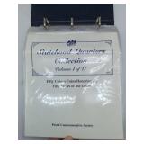 Postal Commemorative Society Statehood Quarters Collection Vol 1. All have quarters filled in, volume 1 only.