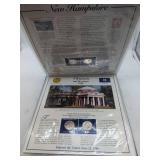 Postal Commemorative Society Statehood Quarters Collection Vol 1. All have quarters filled in, volume 1 only.