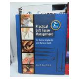 Dental Books, Mayo clinic book of home remedies, and Grant Seeker Pro. 8 books total in this lot.  See images for details, as is.