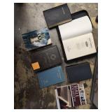 Religious Book Collection - Multiple Bible Editions, used, as is.