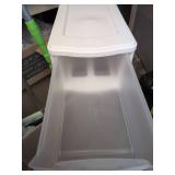 Sterilite Ultra Storage Container, in lightly used condition.