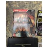 Mixed Book lot - Doom Gaming, Real Estate, Alcoholics Anonymous and Business forms. Used, see images, as is.