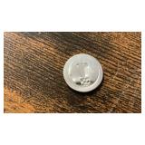 999 Fine Silver 1 gram cross and KC design