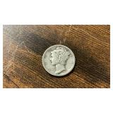 1937-D Mercury Dime US Silver Coin 90% Silver