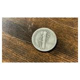 1937-D Mercury Dime US Silver Coin 90% Silver