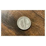 1944 Mercury Dime US Silver Coin 90% Silver