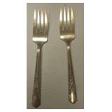 Decorative Silver-Plated Serving Set