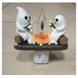 Marshmallow Ghosts Campfire Night Light