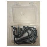 Decorative Iron Plant Hooks with Hardware