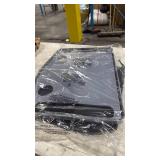 Support Plus Walker Tray Table - Mobility Table for Walker with Non-Slip Mat, Accessories, and Cup Holder (21\"x16\") - Gray - Retail: $0